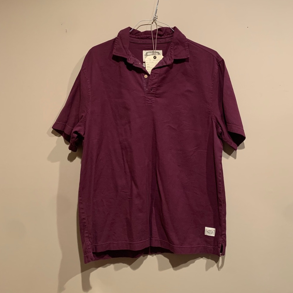 NWT Men’s Maroon Burgundy Polo
